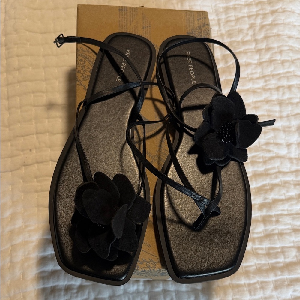 Free People mismatch magnolias sandals